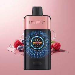 Blueberry Raspberry IGET ONE 12000 Puffs Disposable Vape with Large Curved Color Screen