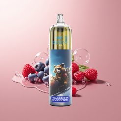 Blueberry Raspberry JNR Rocket-X 12400 Puffs RGB Lights Disposable Vape