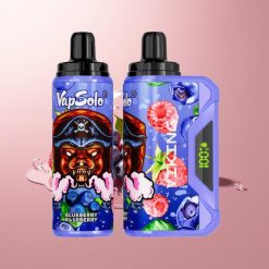 Blueberry Raspberry VapSolo VIKING 12000 Puffs 22ml Disposable Vape