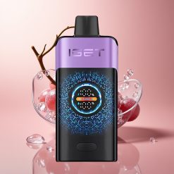 Grape Ice IGET ONE 12000 Puffs Large Curved Color Screen Disposable Vape