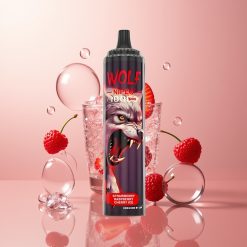 Strawberry Raspberry Cherry Ice JNR Wolf Niplo 10000 Puffs Type-C Fast Charging