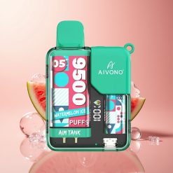 Watermelon Ice Aivono Aim Tank 9500 Puffs 650mAh